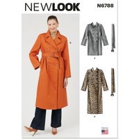 Patron New Look 6788 - Robe, haut, veste longue et pantalon