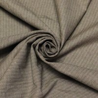 Tissu chevron 100% coton - Marron