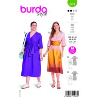 Patron Burda 5724 - Robe féminine polyvalente