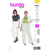 Patron Burda 5735 - Pantalon évasé en deux longueurs