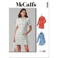 Patron McCall's 8552.K5 (36-44) - Robe boutonnée