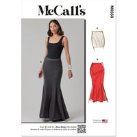 Patron McCall's 8558.Y5 (46-54) - Jupe évasée style sirène