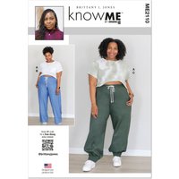 Patron KnowMe 2110.AA (38-46) - Haut en tricot et pantalons tissés