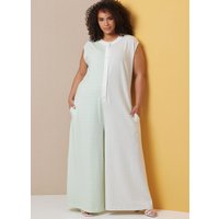 Patron Butterick 7029 AA (38-46) - Combinaisons de détente à ouverture boutonnée