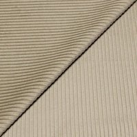 Velours côtelé Jumbo 100% coton - Sable