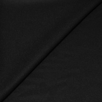 Drap de laine & cachemire - Noir (Coupon de 4.10 mètres)