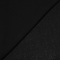 Crêpe 100% laine - Noir