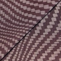 Jean's jacquard - Damier cinétique violet (Coupon de 3.50 mètres)