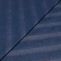 Jean's rayé tissé-teint 100% coton (coupon de 2,70 mètres)