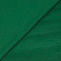 Popeline coton & élasthanne - Vert émeraude