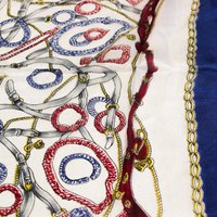 Carré 100% soie - Cordage d'élégance