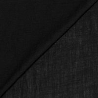 Voile 100% coton – Noir