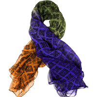 Carré mousseline 100% soie - Esprit tribal