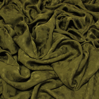 Satin 100% soie jacquard - Solemnis kaki
