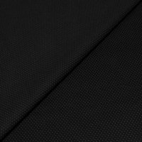 Satin mat coton & élasthanne - Losanges gris fond noir