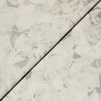 Gabardine coton & élasthanne - Motif abstrait brillant fond écru