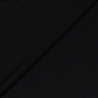 Twill laine & soie - Noir