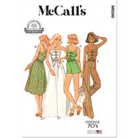 Patron McCall's 8596.R5 (42-50) - Robe ou Jumpsuit à Bretelles