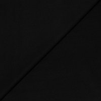 Gabardine émerisé coton & élasthanne – Noir