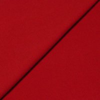 Velours de laine vierge & cachemire - Rouge