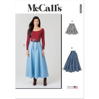 Patron McCall's 8609.U5 (44-52) -Jupe évasée en trois longueurs