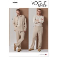 Patron Vogue 2142 AA (46-54) - Chemise & pantalon homme