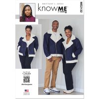 Patron KnowMe 2132.A (34-52) - Veste motard unisexe