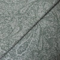 Drap de laine tissé-teint - Cachemire vert