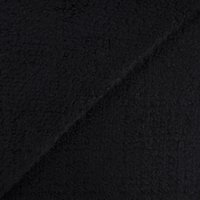 Fausse fourrure mouton (Sherpa) – Noir