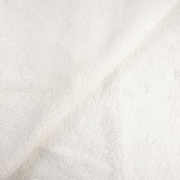 Fausse fourrure mouton (Sherpa) – Blanc cassé