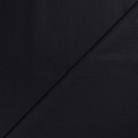 Gabardine satinée coton & élasthanne – Noir