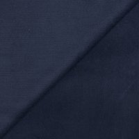Velours côtelé 500 raies coton & élasthanne - Marine