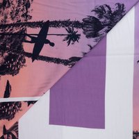 Promotion Tissus de rêve 29% de réduction sur le panneau 100% viscose Sunset Miami