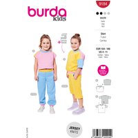 Patron Burda n°9184 - T-shirts enfant