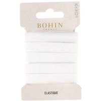 Ruban coton sergé 10 mm blanc