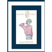 Patron Maison Fauve - Sweat Granite