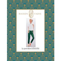Patron Maison Fauve - Pantalon cigarette Loulou