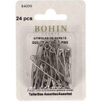 Epingles de sûreté à ressort "Nina" (Ass 2/4, 34 pcs)