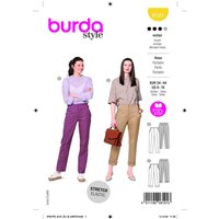 Patron Burda 6101 - Pantalons en tissu à plis permanents