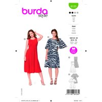 Patron Burda 6133 - Robes stylées avec jupe virevoltante