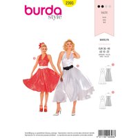 Patron Burda Carnaval 2393 - Déguisement Marilyn Femme