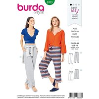 Patron Burda 6333 - Pantalon pour femmes