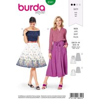 Patron Burda 6341 - Jupe pour femmes