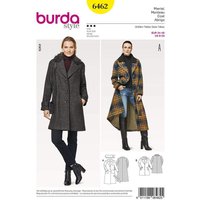 Patron Burda 6462 - Manteau