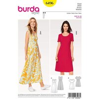 Patron Burda - 6496 Robe