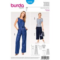 Patron Burda 6516 - Ensemble dame