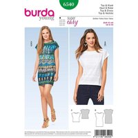 Patron Burda 6540 - Haut et robe