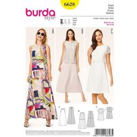 Patron Burda 6628 - Robe