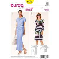 Patron Burda 6639 - Robe