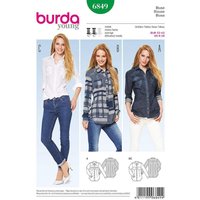 Patron Burda 6849 - Chemisier